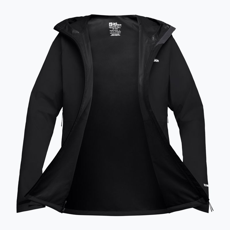 Pánská bunda do deště Jack Wolfskin Prelight 2.5L LT black 10