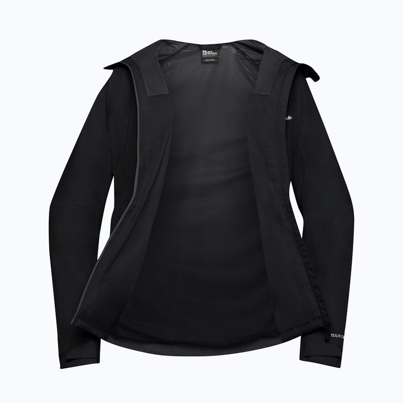 Pánská nepromokavá bunda Jack Wolfskin Tempest 2l black 11