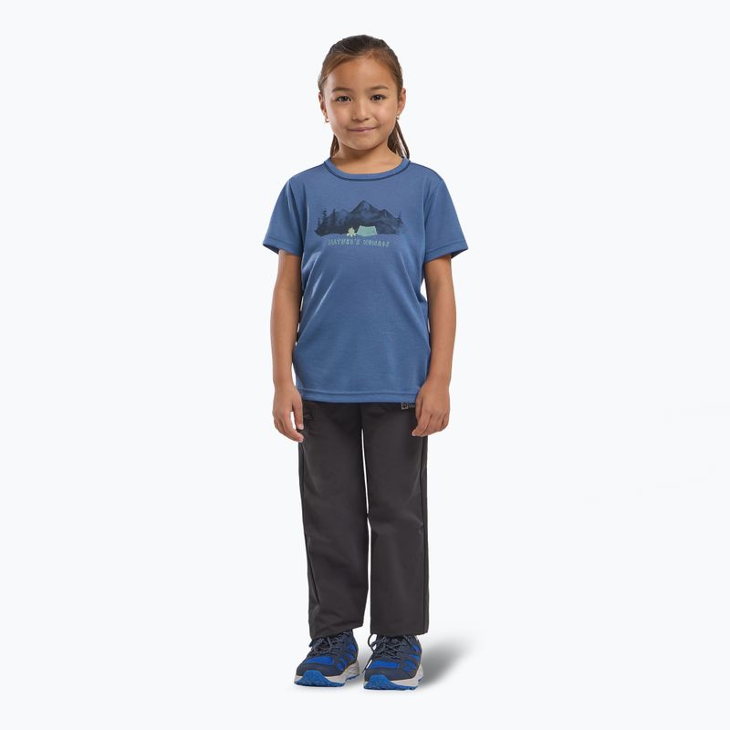 Dětské tričko Jack Wolfskin Hiking Graphic T shirt evening sky 2