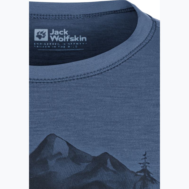 Dětské tričko Jack Wolfskin Hiking Graphic T shirt evening sky 7
