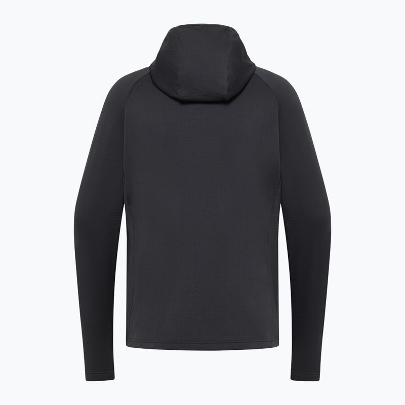 Pánská fleecová mikina Jack Wolfskin Kolbenberg s kapucí a zipem phantom 10