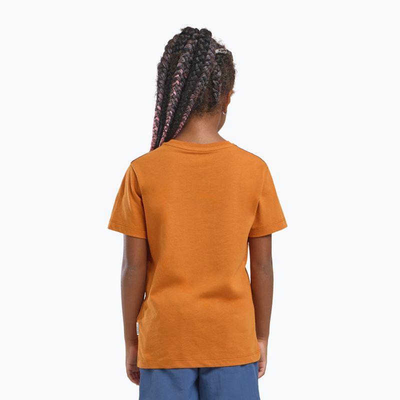 Dětské tričko Jack Wolfskin  Graphic Cotton T print soft amber 6