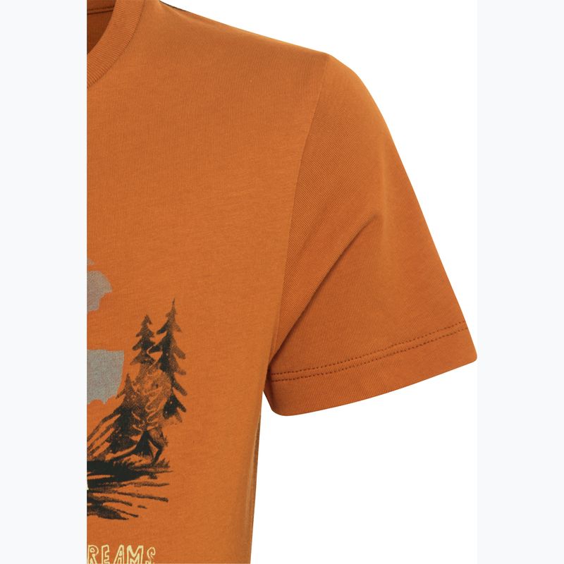 Dětské tričko Jack Wolfskin  Graphic Cotton T print soft amber 9