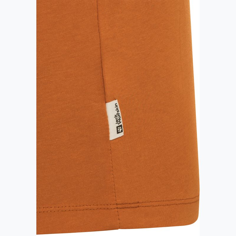 Dětské tričko Jack Wolfskin  Graphic Cotton T print soft amber 10