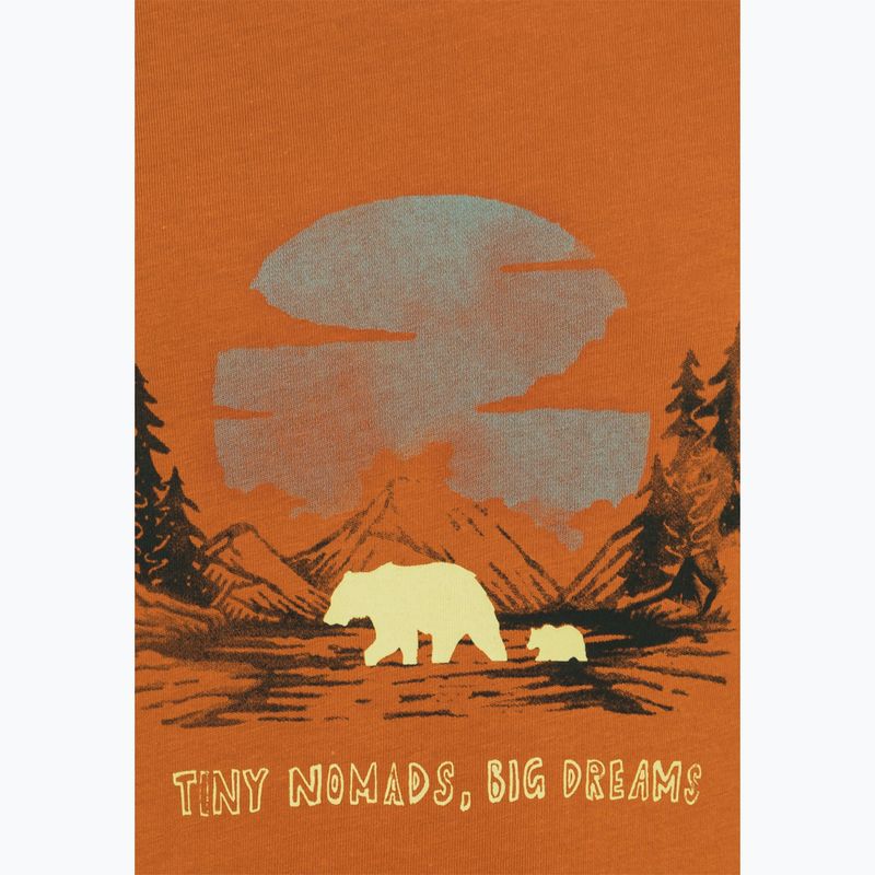 Dětské tričko Jack Wolfskin  Graphic Cotton T print soft amber 11