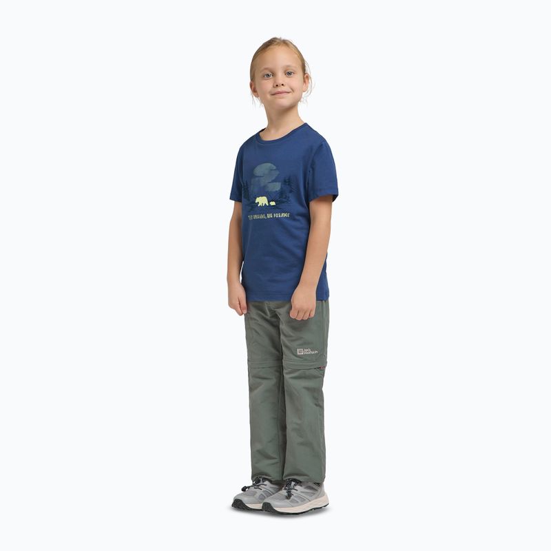 Dětské tričko Jack Wolfskin Graphic Cotton T print evening sky 2