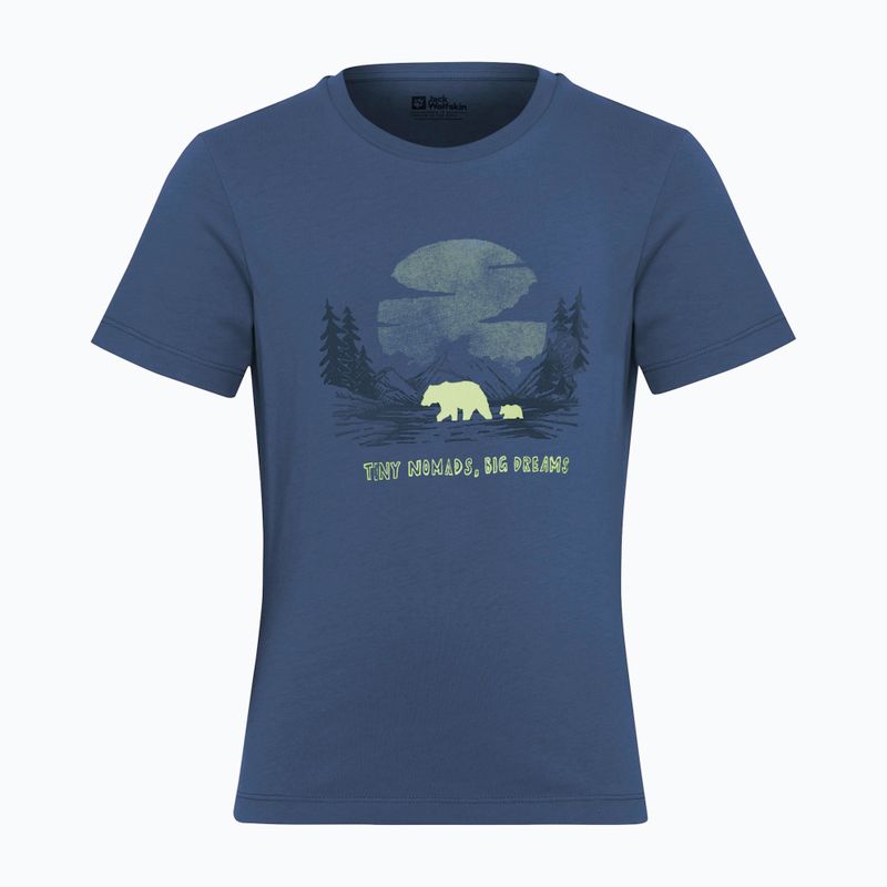 Dětské tričko Jack Wolfskin Graphic Cotton T print evening sky 8