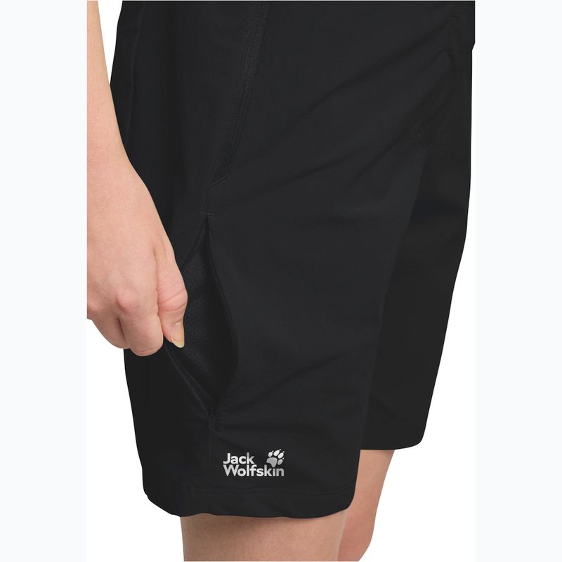 Dámské trekingové šortky Jack Wolfskin Hikeout black 6
