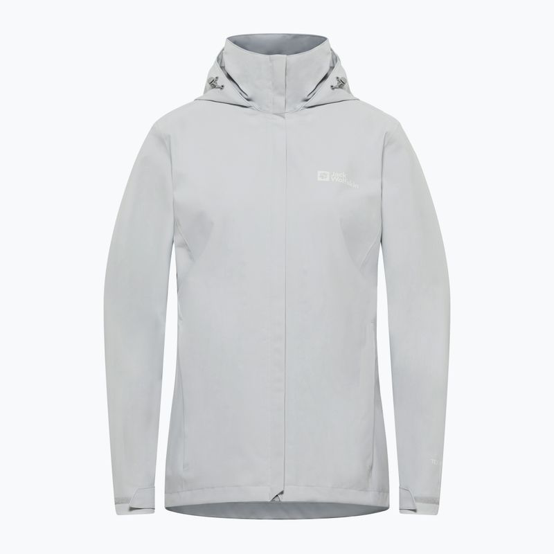 Dámská bunda do deště  Jack Wolfskin Trailtime 2L cool grey 8