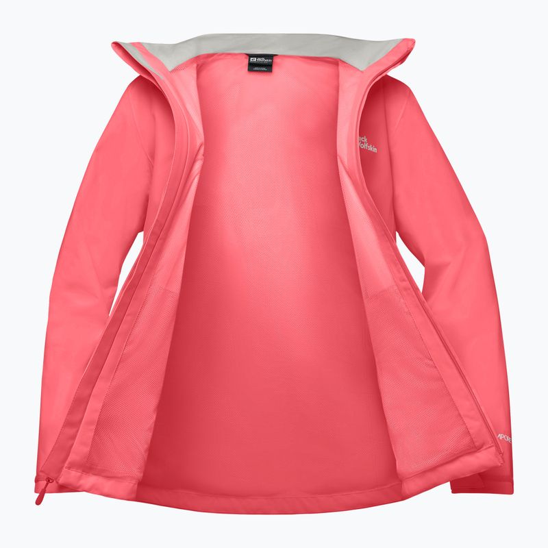 Dámská bunda do deště  Jack Wolfskin Trailtime 2L sunset coral 11