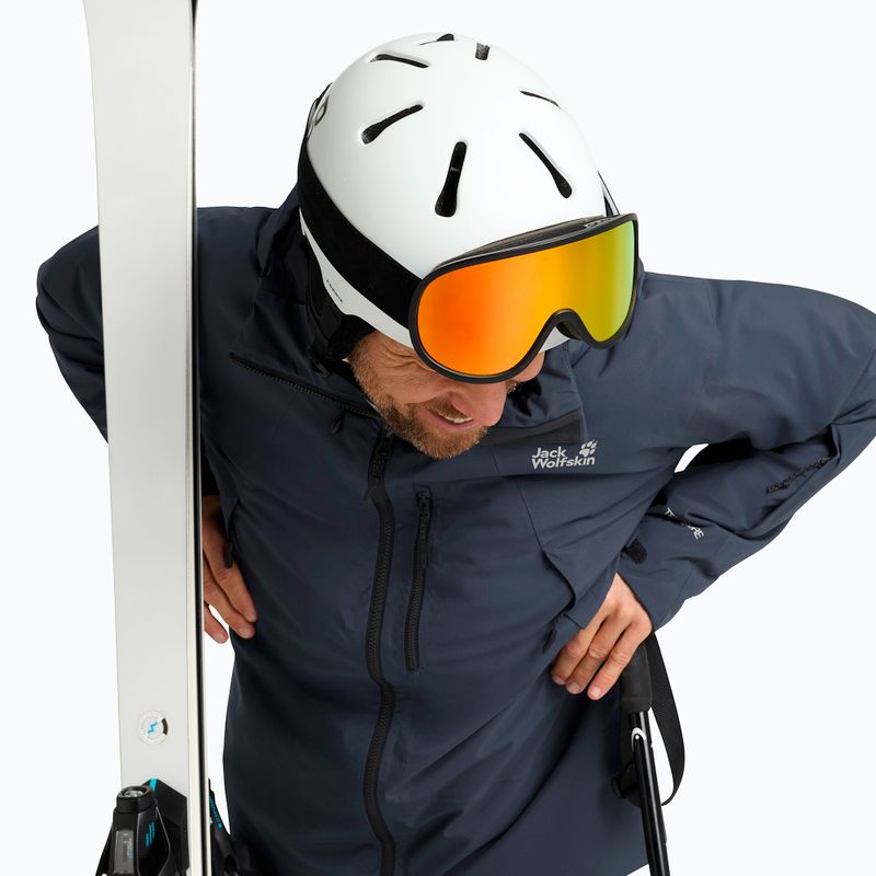 Pánská lyžařská bunda Jack Wolfskin Flowline Pro 2L Ins mignight sky 6