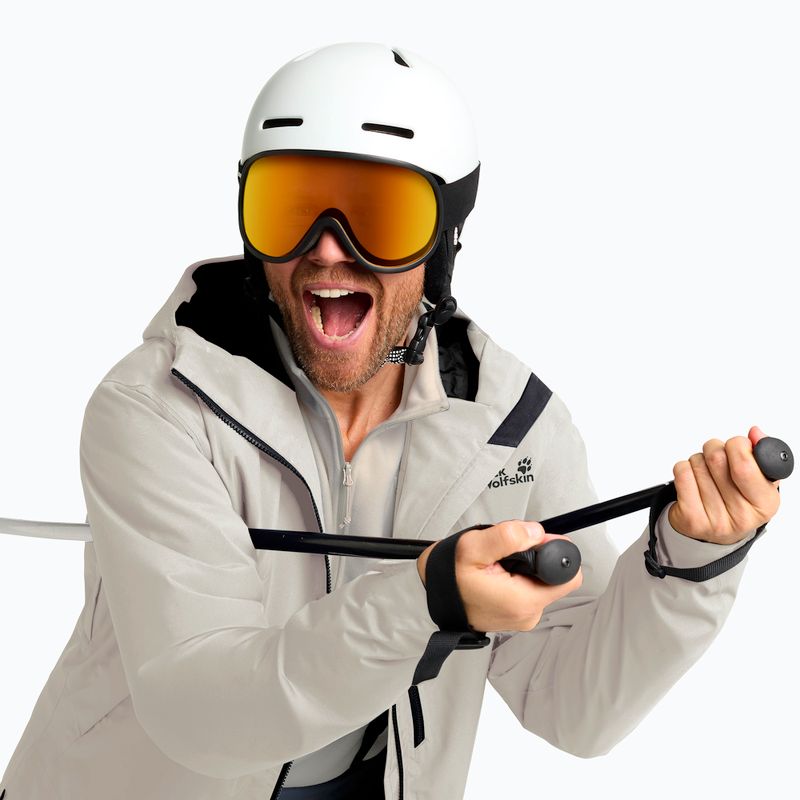 Pánská lyžařská bunda Jack Wolfskin Flowline Pro 2L Ins pale sand 5