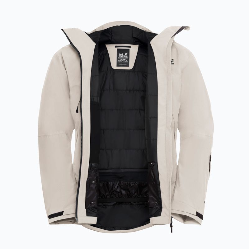 Pánská lyžařská bunda Jack Wolfskin Flowline Pro 2L Ins pale sand 12