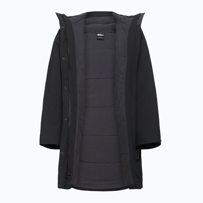 Dámská zateplená bunda Jack Wolfskin Wintertide black 9