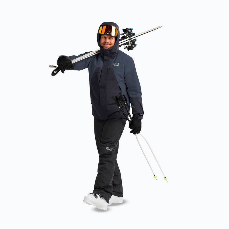 Pánská lyžařská bunda Jack Wolfskin Flowline 2L Ins midnight sky 2