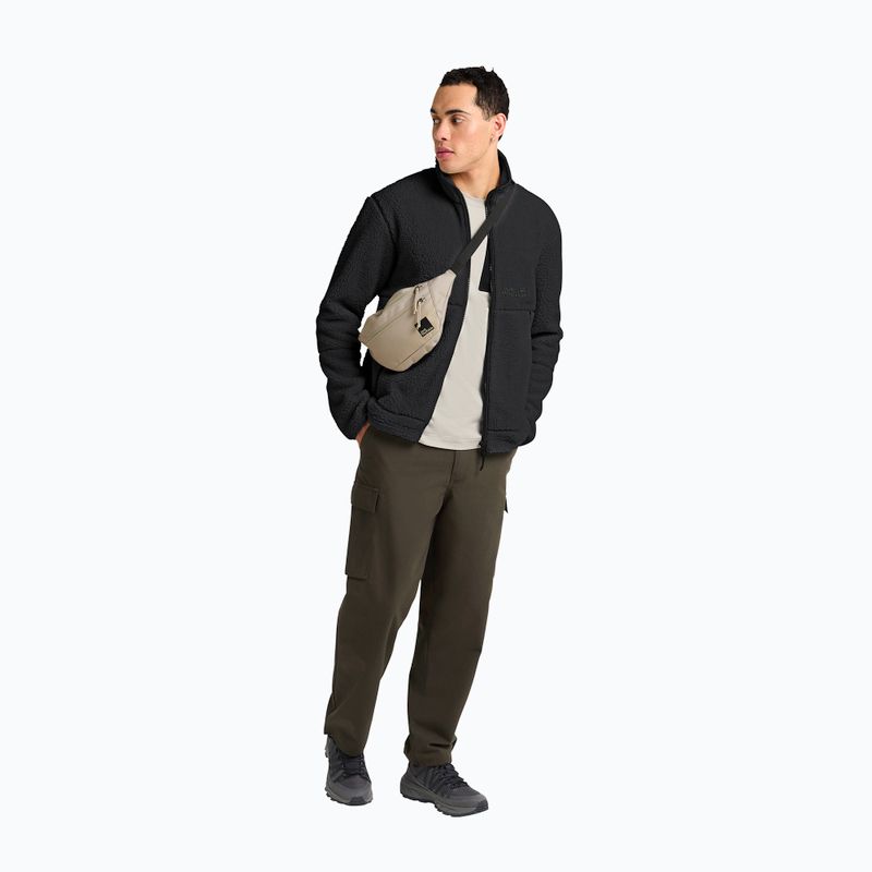 Pánská trekingová mikina Jack Wolfskin Stone Lite black 2