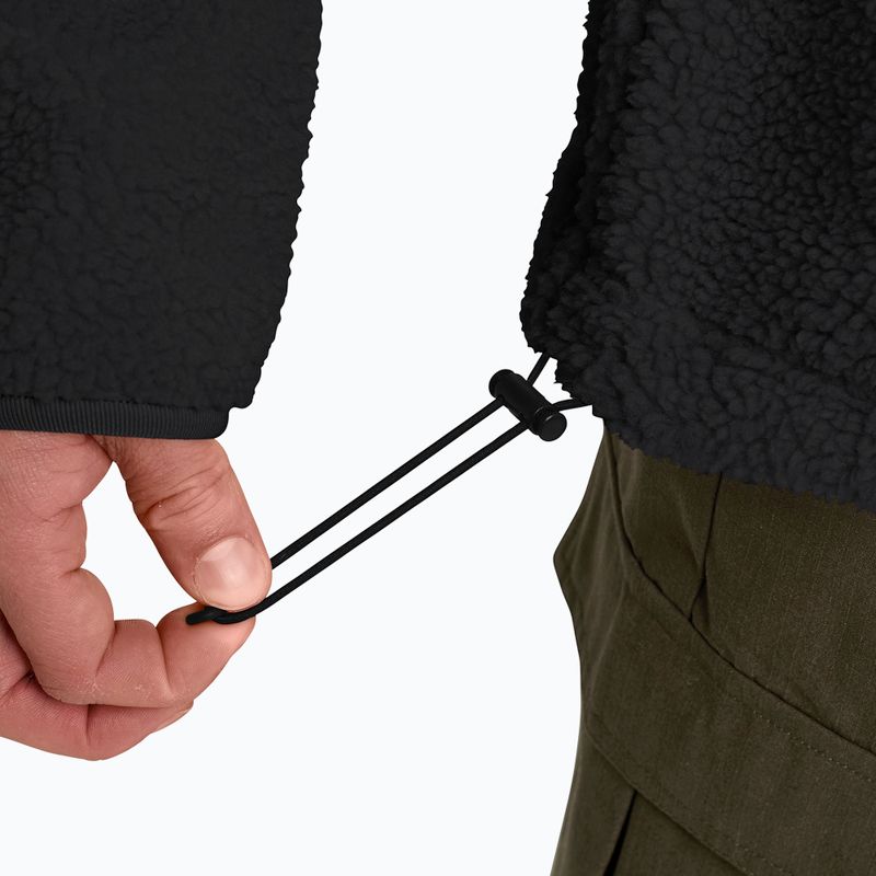 Pánská trekingová mikina Jack Wolfskin Stone Lite black 6