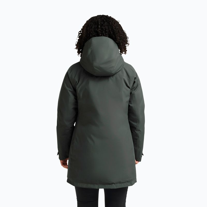 Dámská péřová bunda Jack Wolfskin Icecape 2L Down Ins Rds slate green 3