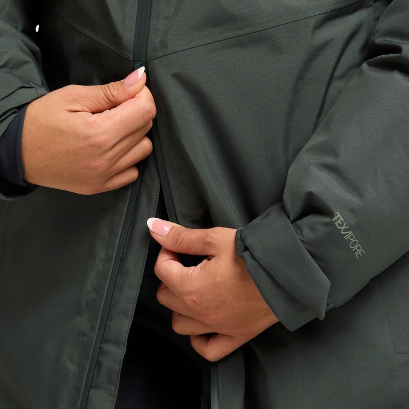 Dámská nepromokavá bunda Jack Wolfskin Icecape 2L Down Ins Rds slate green 5