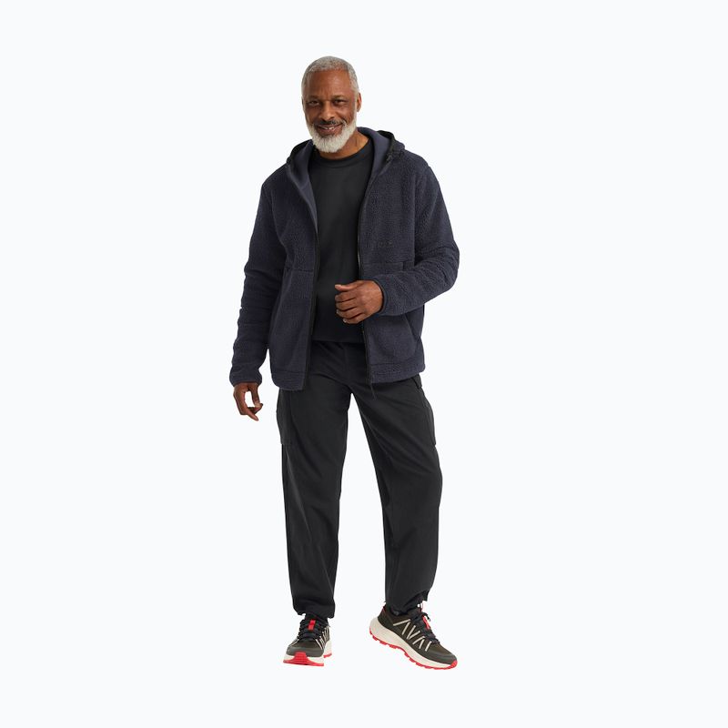 Pánská trekingová mikina Jack Wolfskin Stone Lite Hooded dark navy 2