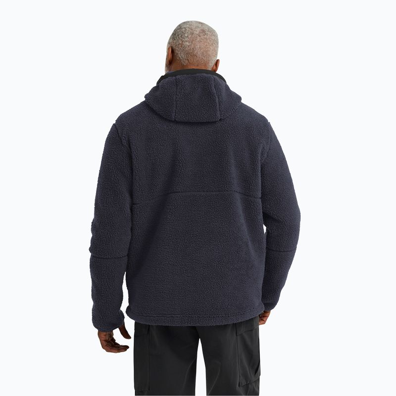 Pánská trekingová mikina Jack Wolfskin Stone Lite Hooded dark navy 3