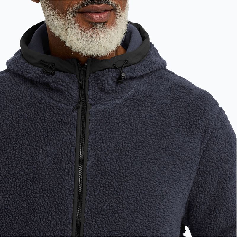 Pánská trekingová mikina Jack Wolfskin Stone Lite Hooded dark navy 4