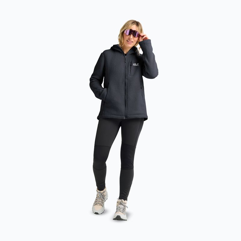 Dámská fleecová bunda Jack Wolfskin Cradle Mountain Pile Full Zip phantom 2