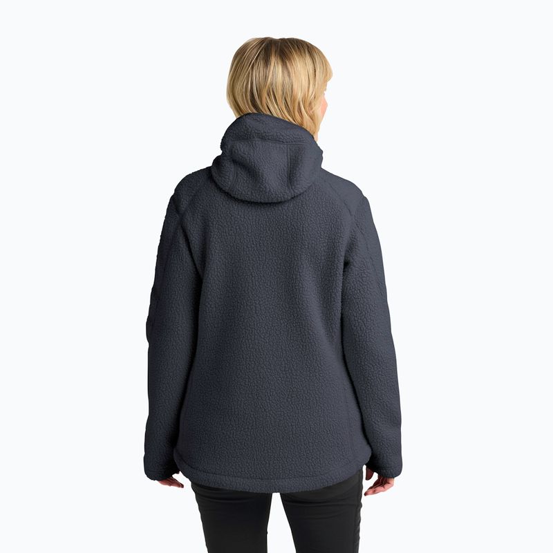 Dámská fleecová bunda Jack Wolfskin Cradle Mountain Pile Full Zip phantom 3