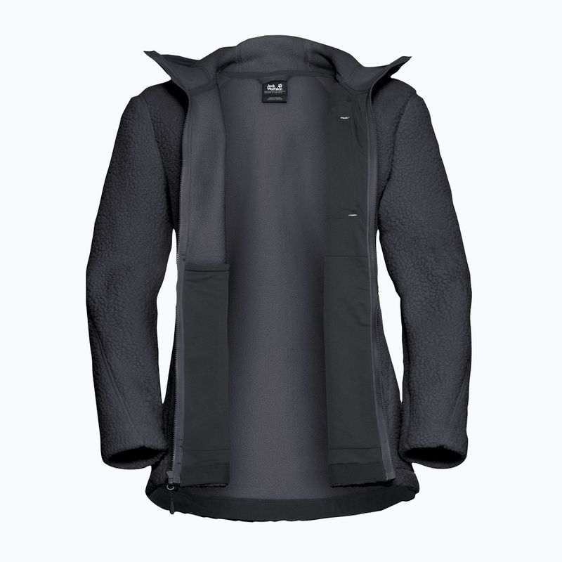 Dámská fleecová bunda Jack Wolfskin Cradle Mountain Pile Full Zip phantom 9
