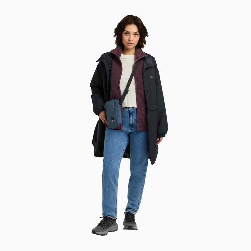 Dámská zateplená bunda Jack Wolfskin Altay black 2