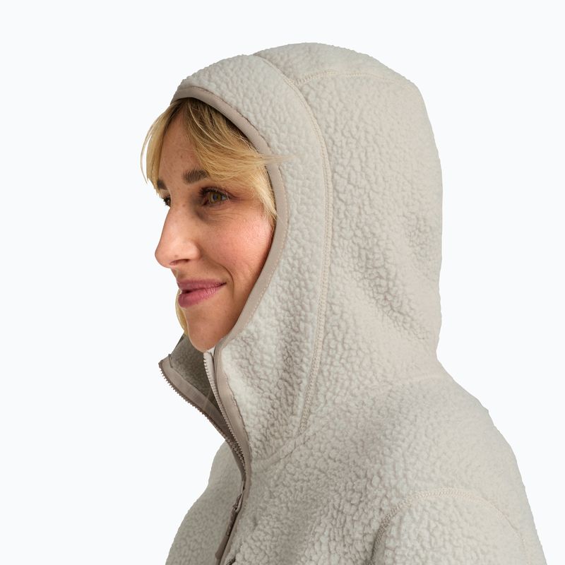 Dámská fleecová bunda Jack Wolfskin Cradle Mountain Pile Full Zip pale sand 4