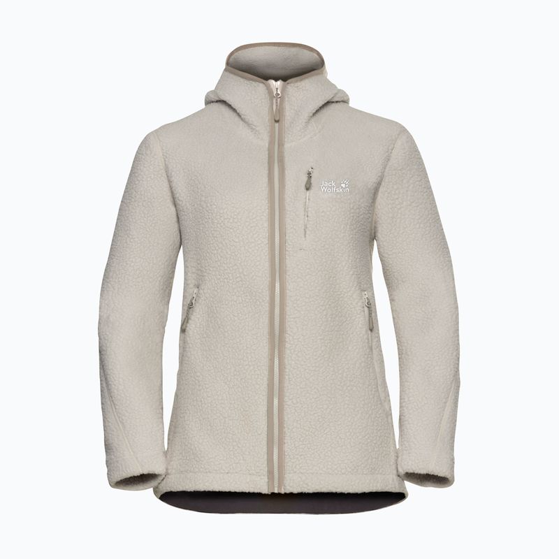 Dámská fleecová bunda Jack Wolfskin Cradle Mountain Pile Full Zip pale sand 7