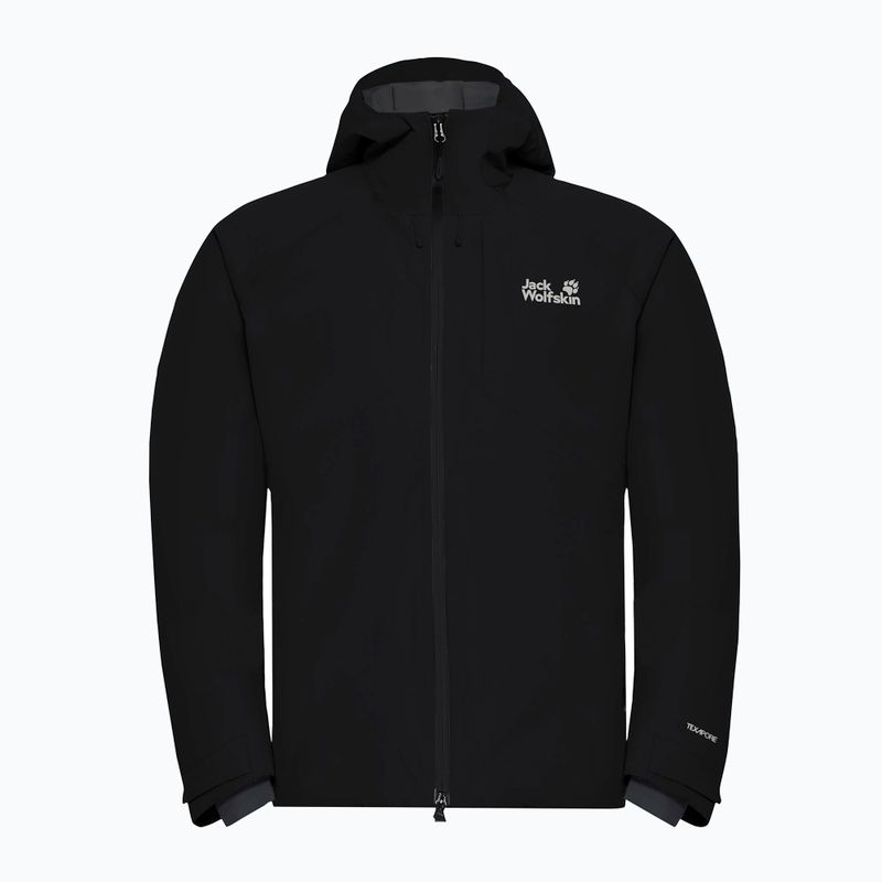 Pánská nepromokavá bunda Jack Wolfskin Icecape 2L Down Ins Rds black 7