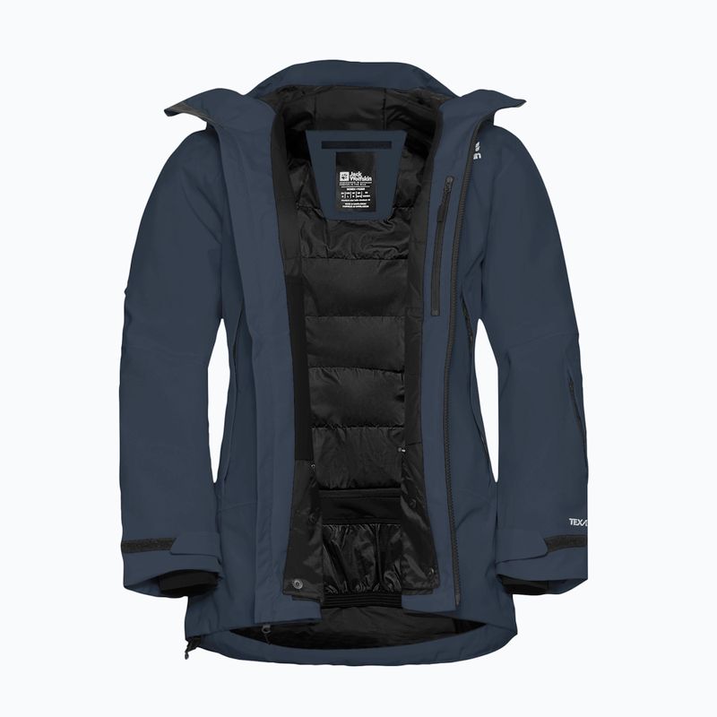 Dámská lyžařská bunda Jack Wolfskin Flowline Pro 2L Ins mignight sky 10