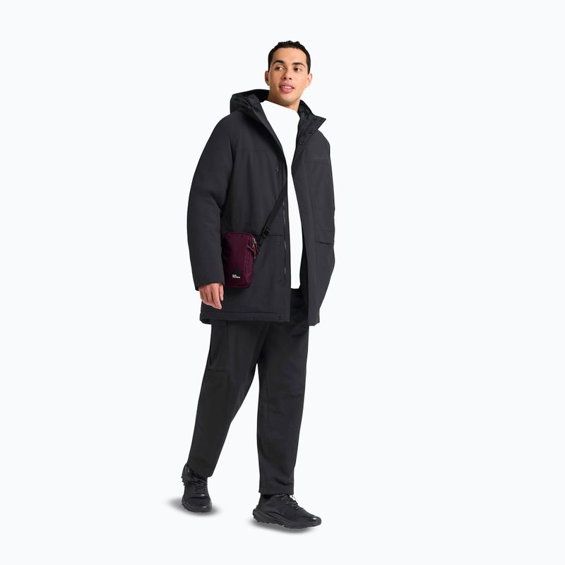 Pánský zateplený kabát Jack Wolfskin Cold Camp Coat black 2