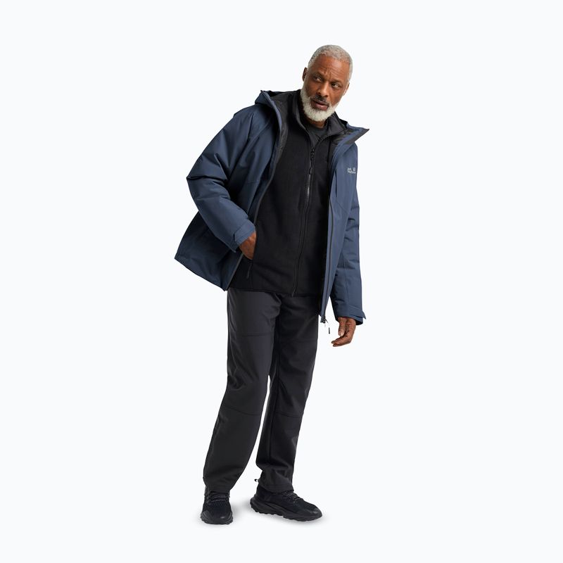 Pánská nepromokavá bunda Jack Wolfskin Icecape 2L Down Ins Rds midnight sky 2