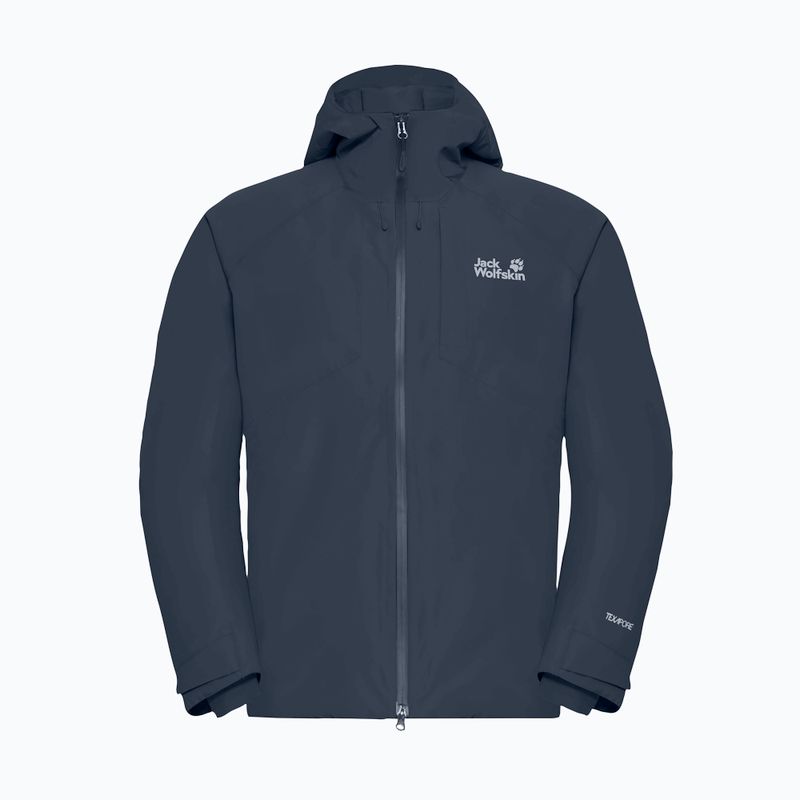 Pánská nepromokavá bunda Jack Wolfskin Icecape 2L Down Ins Rds midnight sky 7