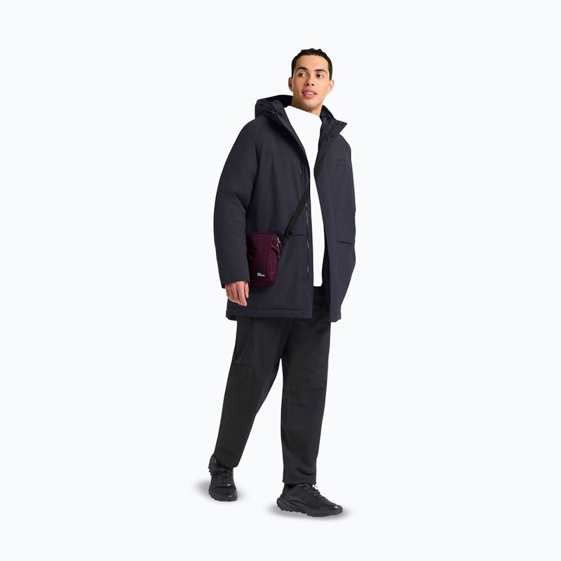 Pánská zateplená bunda Jack Wolfskin Cold Camp Coat dark navy 2