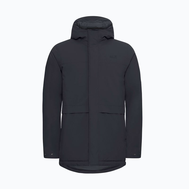Pánská zateplená bunda Jack Wolfskin Cold Camp Coat dark navy 7