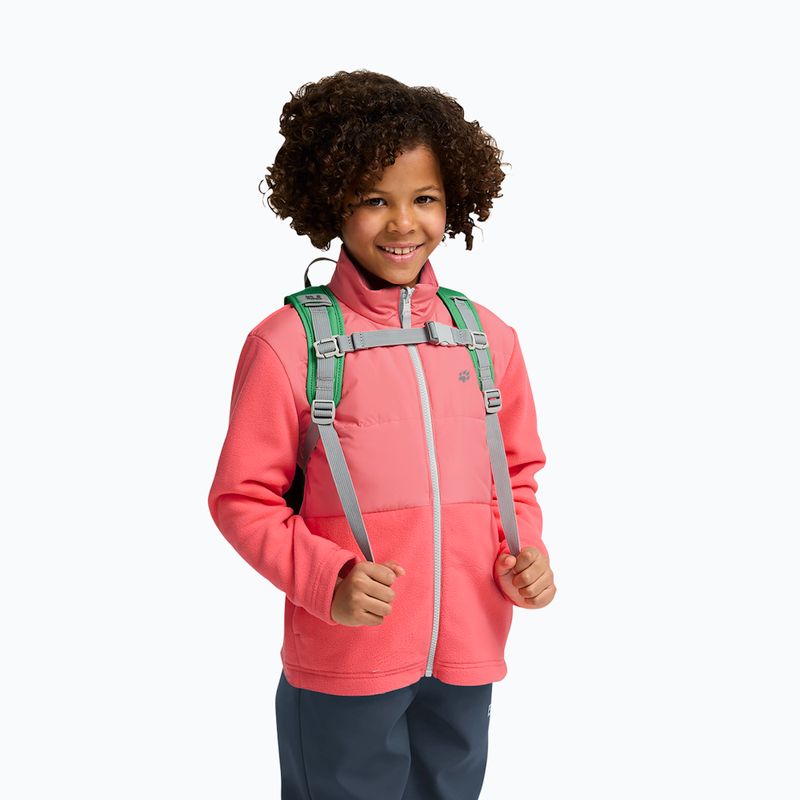 Dětský turistický batoh Jack Wolfskin Little Scout 10 l mystic green 16