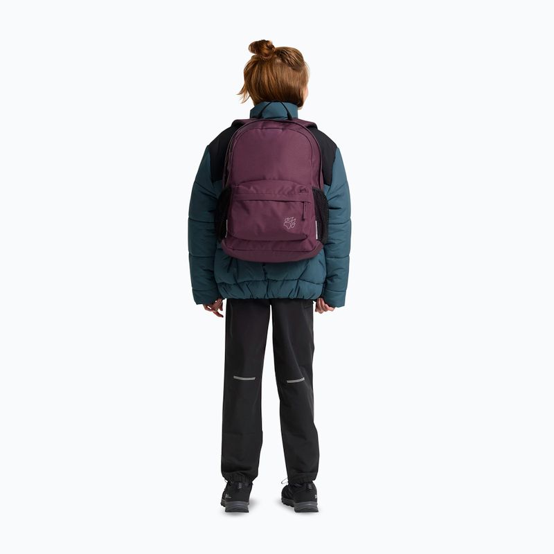 Dětský městský batoh Jack Wolfskin Rebel 25 l amarantový 13