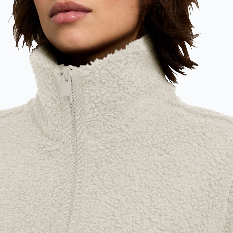 Dámská trekingová mikina Jack Wolfskin High Curl pale sand 4