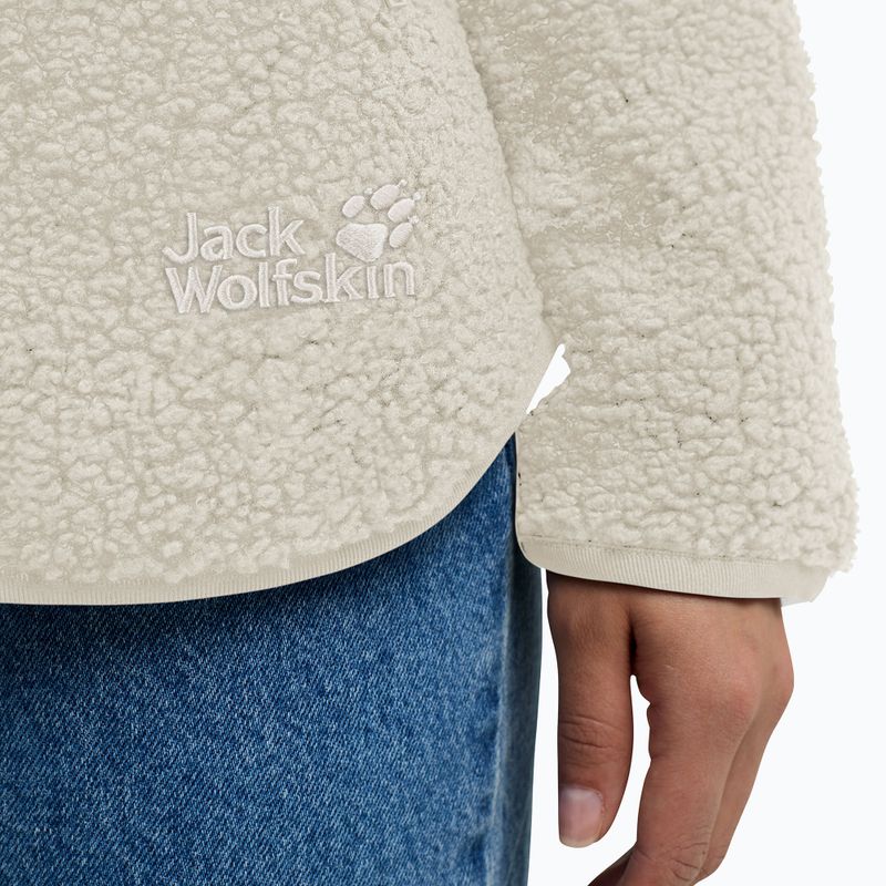 Dámská trekingová mikina Jack Wolfskin High Curl pale sand 6