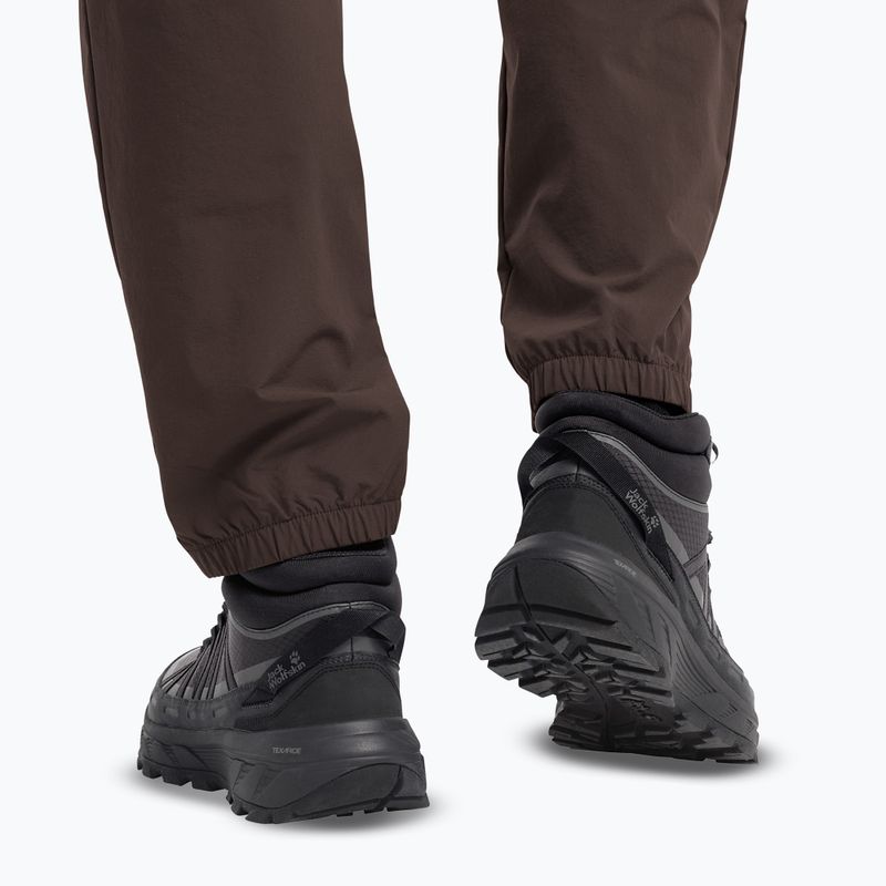 Pánské turistické boty Jack Wolfskin Wild Hike Texapore Mid black 5