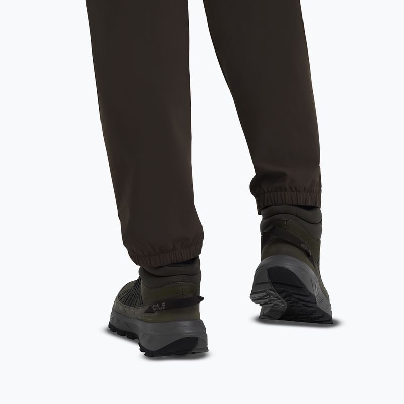 Pánské turistické boty Jack Wolfskin Wild Hike Texapore Mid obsidian moss 6