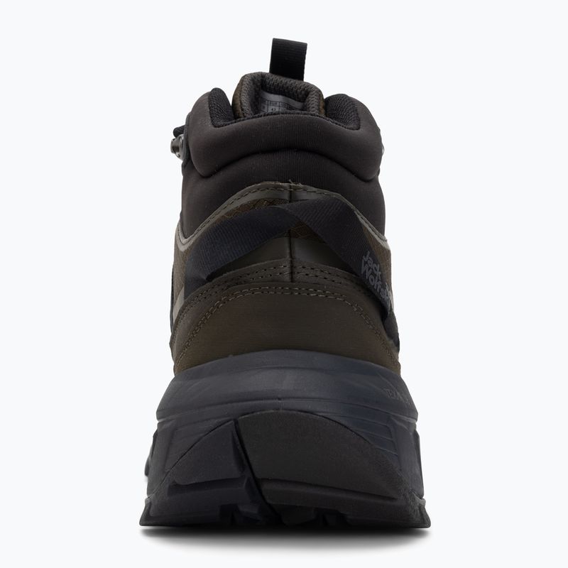 Pánské turistické boty Jack Wolfskin Wild Hike Texapore Mid obsidian moss 6