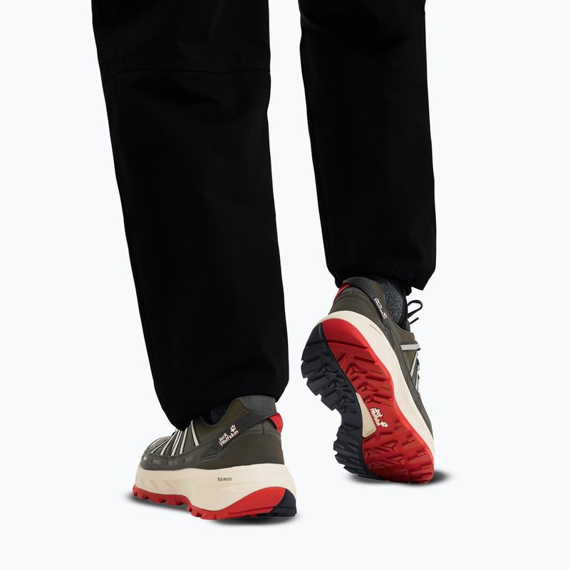 Pánské turistické boty Jack Wolfskin Wild Hike Texapore Low obsidian moss 6