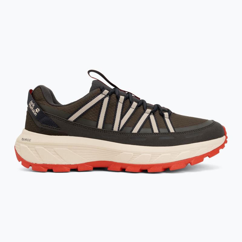 Pánské turistické boty Jack Wolfskin Wild Hike Texapore Low obsidian moss 2