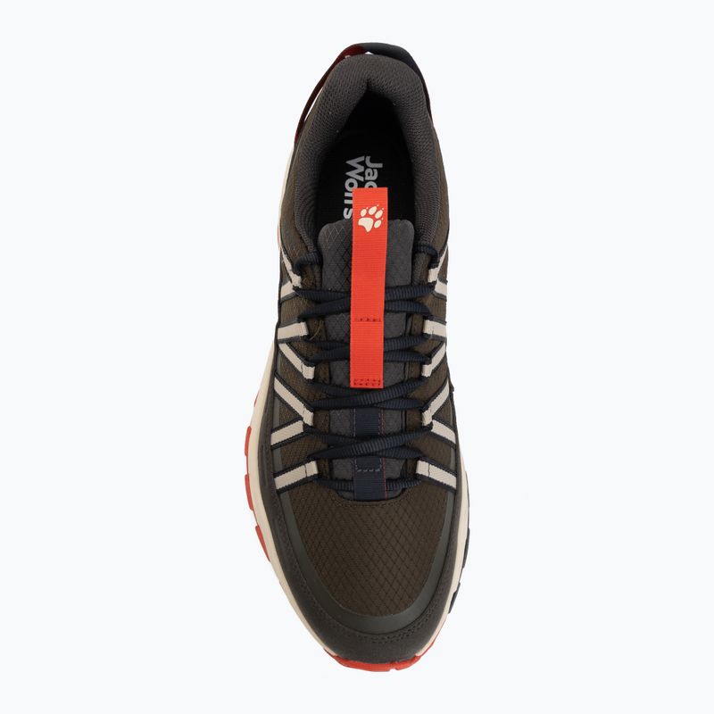 Pánské turistické boty Jack Wolfskin Wild Hike Texapore Low obsidian moss 5