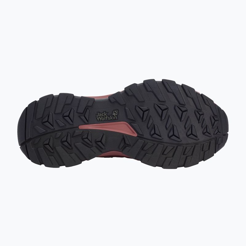 Dámské turistické boty Jack Wolfskin Wild Hike Texapore Low Mineral Red 6